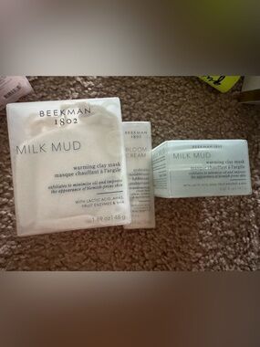 Beekman 1802 Milk Mud Warming Clay Mask - Cream White